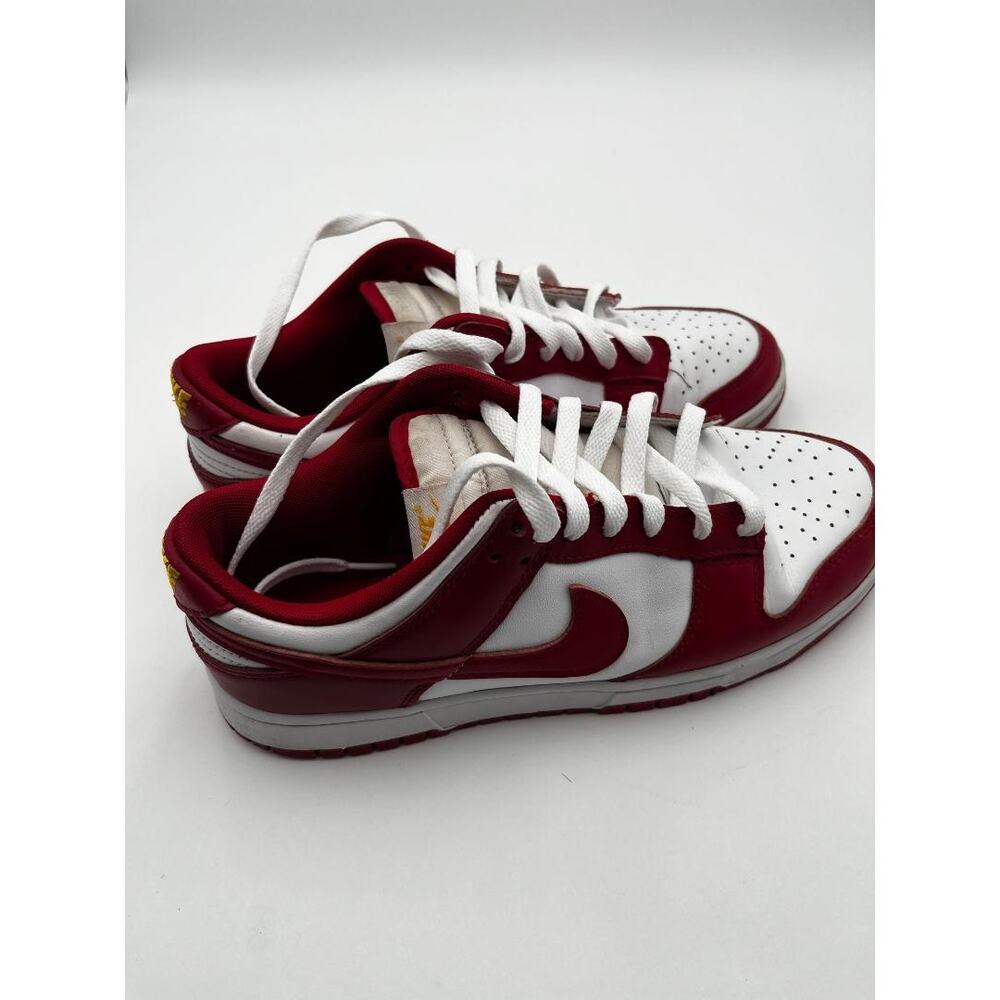 Mens Nike Red Low Dunk Size 9 Good Condition